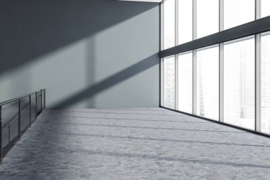 Panoramik iş merkezi salonu iç