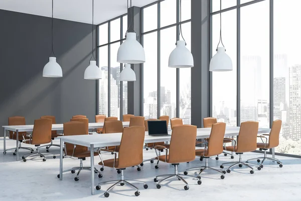 Loft gri açık alan ofis iç