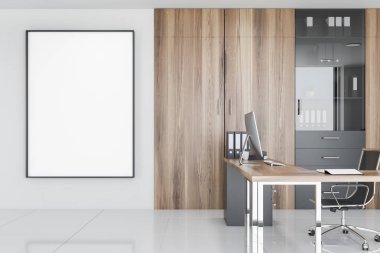 Ceo office posteri ile yan görünüm