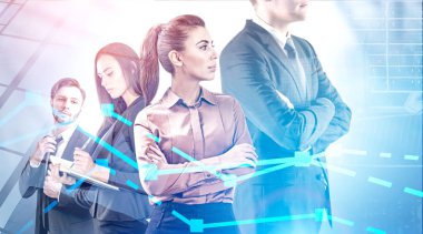 Şehir yöneticileri ekibi, grafikler