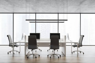 Panoramik açık alan ofis iç