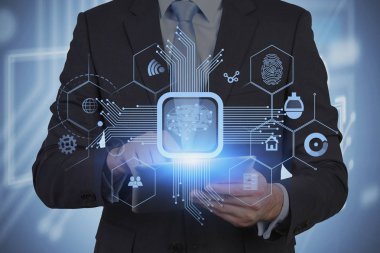 Tabletli işadamı, yapay zeka