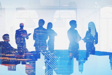 Ofiste ki iş ekibi, iş arayüzü