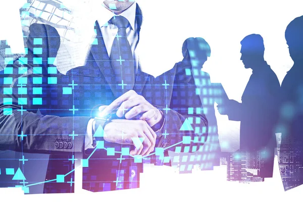 Akıllı ve kodlayıcı bir iş adamı.