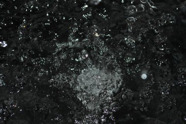 Su kabarcıkları, arkaplan için soyut resimler