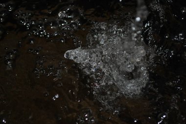 Su kabarcıkları, arkaplan için soyut resimler