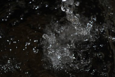 Su kabarcıkları, arkaplan için soyut resimler