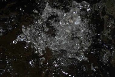 Su kabarcıkları, arkaplan için soyut resimler