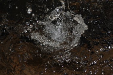 Su kabarcıkları, arkaplan için soyut resimler