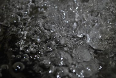 Su kabarcıkları, arkaplan için soyut resimler