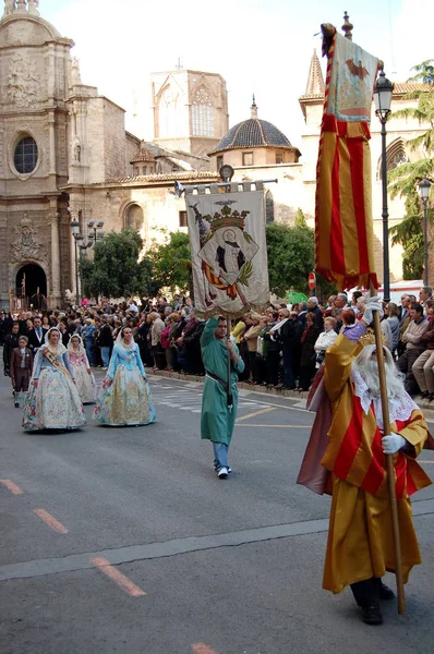 Procesión San Vicente Mayo Valencia España — Foto de Stock