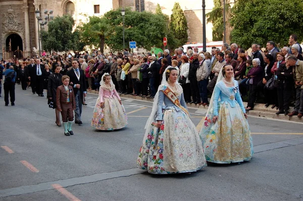 San Vicente Processie Mei Valencia Spanje — Stockfoto