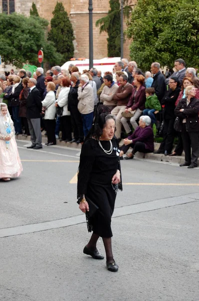 San Vicente Processie Valencia Spanje Maand Mei — Stockfoto