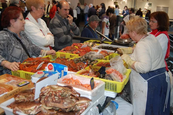 Bilbao balık pazarı, İspanya