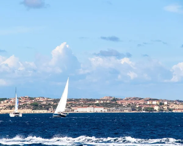 Segeln Auf Dem Meer Italien — Stockfoto