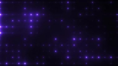 Siyah arka plan animasyon üzerinde hareketli gölgeler ile Mavi disko el feneri.