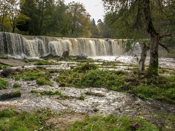 Beautiful Landscape Keila Falls Spring Time Estonia — Stock Photo, Image