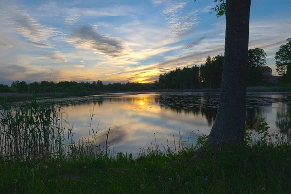 호수의 라트비아의 — 스톡 사진