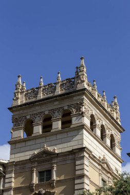 Eski kasaba Palma de Mallorca, Mallorca, İspanya, pencere Panjur ile bina