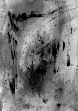 Fırça darbeleri ve çizikler ile yüksek çözünürlüklü grunge doku