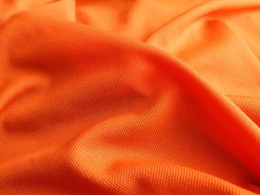 Kırışık kumaş soyut doku Turuncu yakın