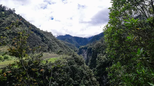 Uitzicht Bergen Canyon — Stockfoto