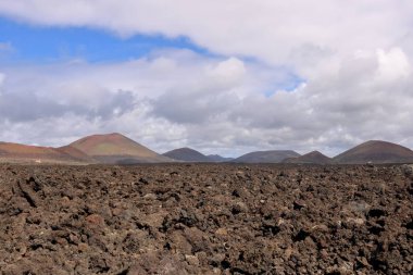 Kanaryalar üzerinde Güzel Ada Lanzarote