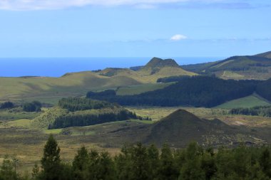 Azores'teki Güzel Isla Terceira (Portekiz)