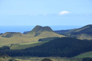 Azores'teki Güzel Isla Terceira (Portekiz)