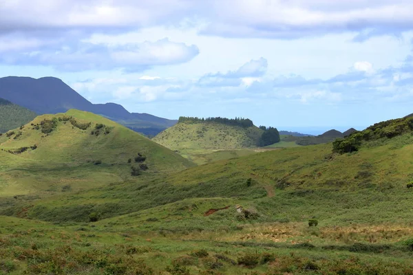 La bella isola di Terceira alle Azzorre (Portogallo ) — Foto Stock