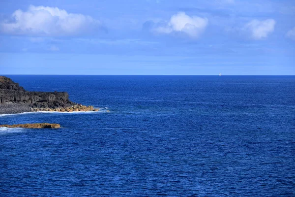 La hermosa isla Faial en las Azores (Portugal ) — Foto de Stock