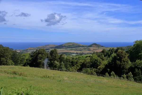 La hermosa Isla Sao Miguel en las Azores (Portugal ) — Foto de Stock