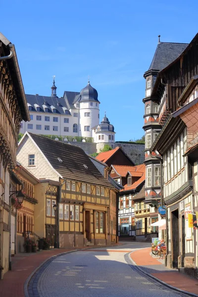 Casco antiguo Stolberg en Harz, Alemania —  Fotos de Stock