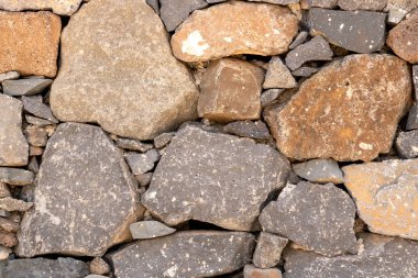 Arka plan olarak doğa taş duvar