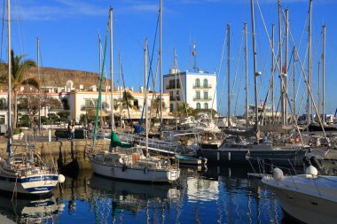 Beautiful City Puerto Mogan, Gran Canaria, Ispanya