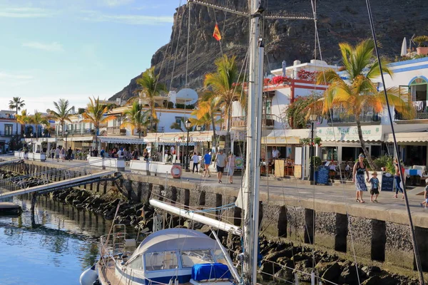 Mooie stad Puerto Mogan in Gran Canaria, Spanje — Stockfoto