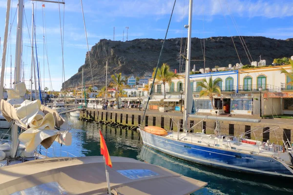 Beautiful City Puerto Mogan, Gran Canaria, Ispanya — Stok fotoğraf