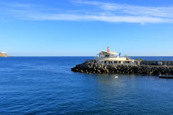 Wunderschöne stadt puerto mogan auf gran canaria, spanien — Stockfoto