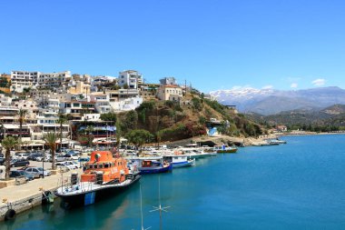 Agia Galini Beach Crete Island, Yunanistan