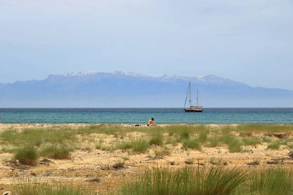 Images from a beautiful island called gavdos, the most southern island in Europe — Stock Photo, Image