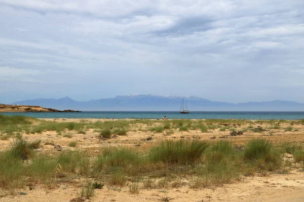 Images d'une belle île appelée gavdos, l'île la plus méridionale d'Europe — Photo