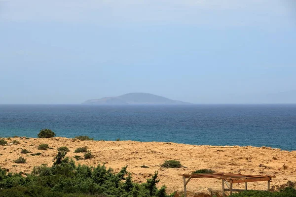Obrazy z krásného ostrova zvaného Gavdos, nejjižnější ostrov v Evropě — Stock fotografie
