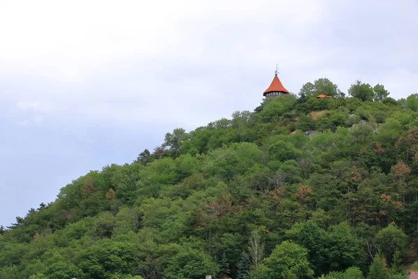 Burg hnevin in der Stadt am meisten in der Tschechischen Republik — Stockfoto