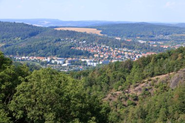 Eisenach, Thüringen, Almanya manzaralı