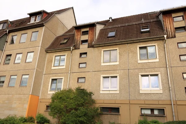 Fachwerkromantik in der historischen Stadt Schmalkalden, Thüringen, Deutschland — Stockfoto