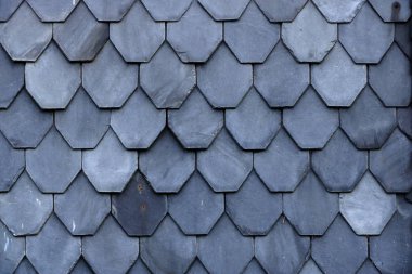 yaşlı kayrak çatı kiremit yakın çekim