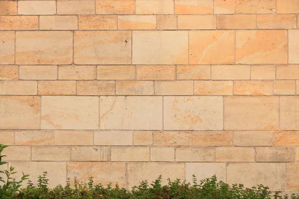 Vintage grunge sandstone blocks wall texture. — ストック写真