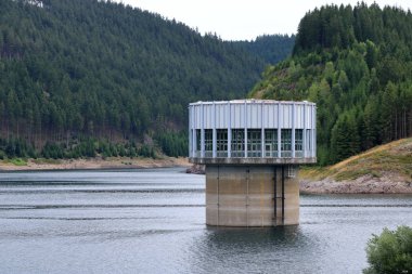 Almanya, Thüringen 'deki Rezervuar Schmalwasser