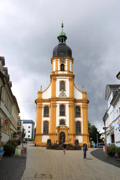 Agosto 2019 Suhl Thringen Alemania Ciudad Vieja Suhl Alemania —  Fotos de Stock