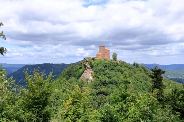 Castelo Trifels Floresta Palatinada Alemanha — Fotografia de Stock